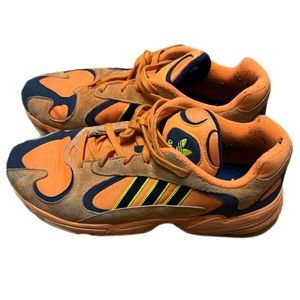Adidas Yung - 1 Hi- Res Orange 3 stripes sneakers for Men Size 13